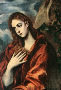 penitent magdalene, el greco
